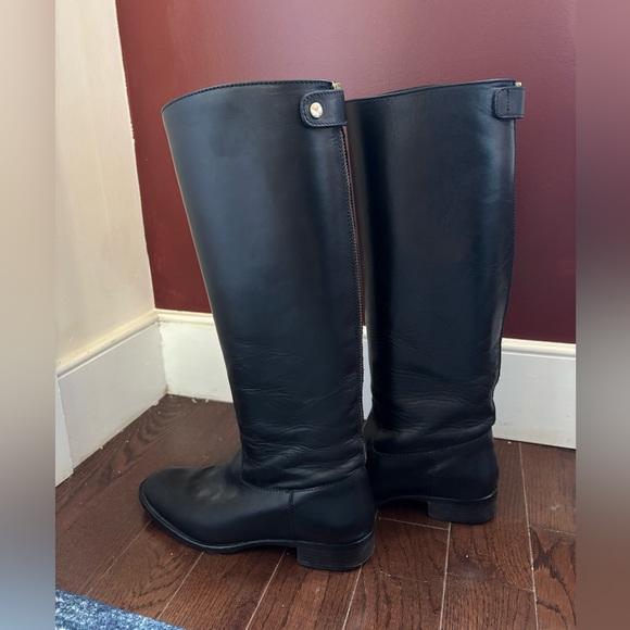 J.Crew Knee High Field Boots, Black size 7 1/2 - Picture 3 of 4